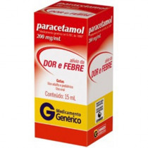 Paracetamol 200mg/ml Gotas 15ml