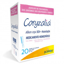 Coryzalia Homeopático Solução Oral com 20 Flaconetes