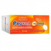 Provita C + Zinco 10 Comprimidos Efervescentes
