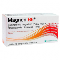 Magnen B6 com 30 Comprimidos Revestidos