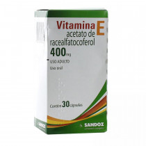 Vitamina e - sandoz 400 mg com 30 capsulas