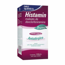 Histamin 2mg/5ml Xarope Antialérgico Sabor Cereja 100ml