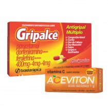Gripalce + Vitamina C Aceviton 1g