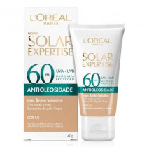 Protetor Solar Facial FPS 60 L'Oréal Paris Solar Expertise Antioleosidade Clara 40g