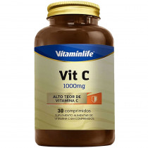 Vitaminlife Vit C 1000mg com 30 Comprimidos
