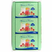 Kit Alma Flores Classic Sabonete Com 3 Unidades
