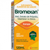 Suplementa Alimentar em Xarope Bromexan 120ml