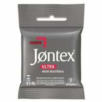 Preservativo Jontex Ultra Maior Resistencia c/ 3 unid.