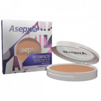 Asepxia Pó Compacto Antiacne com FPS 20 Bege Escuro 10g