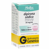 Dipirona Sódica 50mg/ml Solução Oral 100ml
