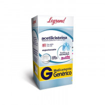 Acetilcisteína 40mg Xarope Expectorante Legrand 120ml 