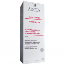 Vitamina C 20 Adcos Anti-idade Antioxidante 30g