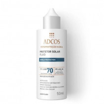 Protetor Solar Adcos Fluid FPS 70 Shield Protection Incolor 40ml
