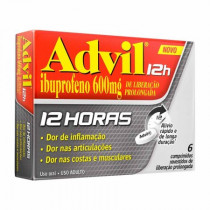 Advil 600mg com 6 Comprimidos
