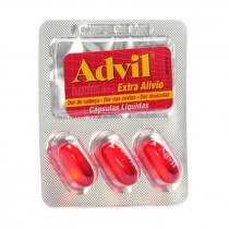 Advil Extra Alívio 400mg com 3 Cápsulas