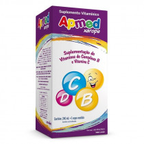 Apmed Suplemento Vitamínico 240ml + 1 Medidor