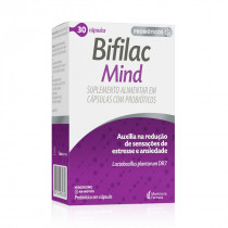 Bifilac Mind Suplemento Alimentar de Probióticos 30 Cápsulas