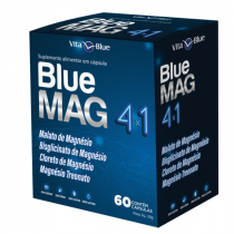 Suplemento Alimentar Blue Mag 4 em 1 Vita Blue 60 Cápsulas
