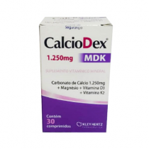 CalcioDex MDK com 30 Comprimidos