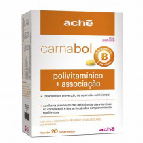 Polivitamínico Carnabol com 20 Comprimidos