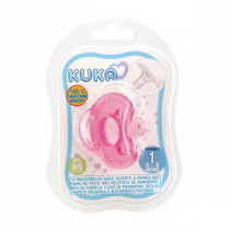 Chupeta Kuka Soft Comfort Rosa Fase 1