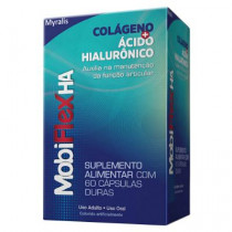 Mobiflex Ha Colágeno + Ácido Hialurônico 60 Cápsulas