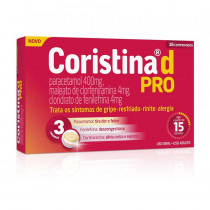 Coristina D Pro com 16 Comprimidos