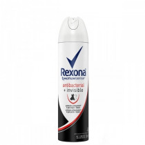 Desodorante Rexona Aerosol Invisible Antibacterial 150ml