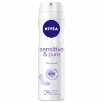Desodorante Nivea Aerosol Sensitive & Pure 150ml