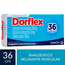 Dorflex Analgésico e Relaxante Muscular com 36 Comprimidos