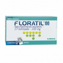 Floratil 100mg com 12 Cápsulas 