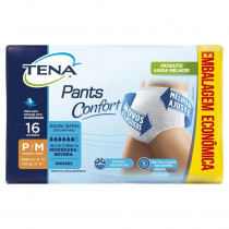 Roupa Íntima Pants Confort P/M 16 Unidades