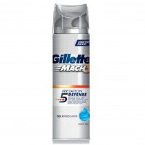 Gel de Barbear Gillette Mach3 Refrescante 198g