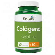 Gelatina Colágeno Hidrolisado 60 Cápsulas