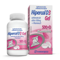 Hipercal D3 - 500+D 60 cápsulas gelatinosas