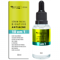 Sérum Facial Bioativo Antiacne 10 em 1 Max Love 30ml