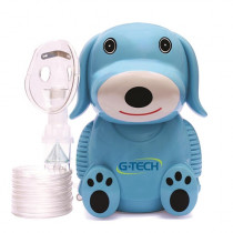 Inalador e Nebulizador G-Tech Dog Azul Bivolt