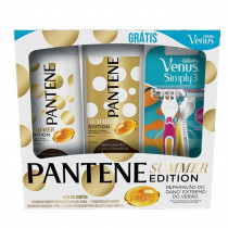 Kit Pantene Shampoo 400ml + Condicionador 175ml + Aparelho Vênus