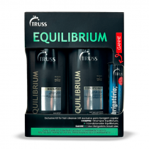 Kit Truss Equilibrium Shampoo + Condicionador + Uso Obrigatório Travel Size 30ml