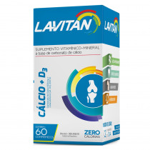 Lavitan Cálcio + D 60 Cápsulas