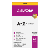 Lavitan Mulher A-Z Cimed com 60 Comprimidos