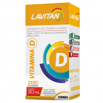 Lavitan Vitamina D Limão em Gotas 30ml
