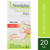Analgésico Novalgina 500mg/ml Gotas 20 ml