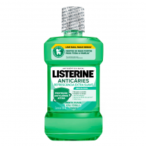 Listerina Anticáries Extra Suave Sem Álcool 500ml
