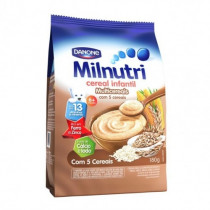 Milnutri Cereal Multicereais Danone 180g