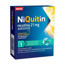 Niquitin Clear 21mg com 7 Adesivos