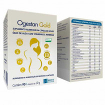 Polivitamínico Ogestan Gold com 90 Cápsulas