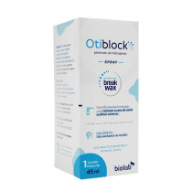 Otiblock Spray Removedor de Cera Biolab 45ml