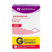 Paracetamol 500mg com 20 Comprimidos