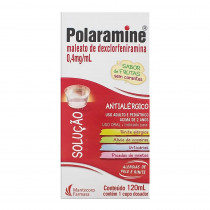 Polaramine 0,4mg/ml Solução 120ml